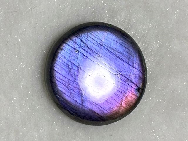 画像: レアカラー：ピンク/パープルシラーラブラドライト研磨タンブル 5.9g