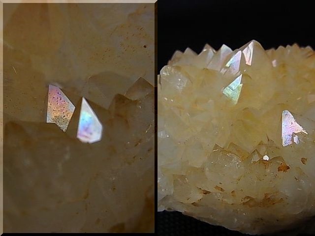 画像: ベトナム・Bac Kan省産ゴールデンヒーラー水晶クラスター（オーラ被膜あり） 351.2g