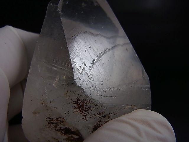 画像: ベトナム・Bac Kan省産クリア水晶ポイント（レコードキーパー付き） 54.3g