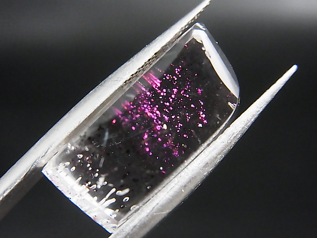 画像1: ピンクファイヤー（ティンカーベル）クオーツ研磨タンブル 16.1カラット