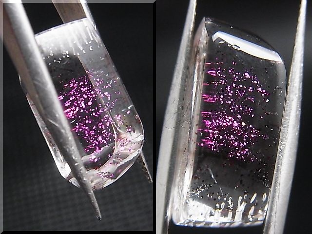 画像2: ピンクファイヤー（ティンカーベル）クオーツ研磨タンブル 16.1カラット