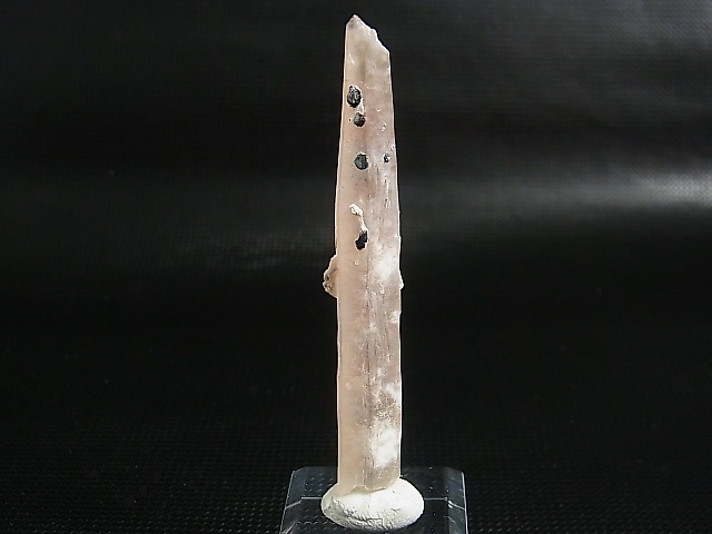 画像1: 内モンゴル産アイアンローズ付きピンク水晶（レーザー型） 9.0g