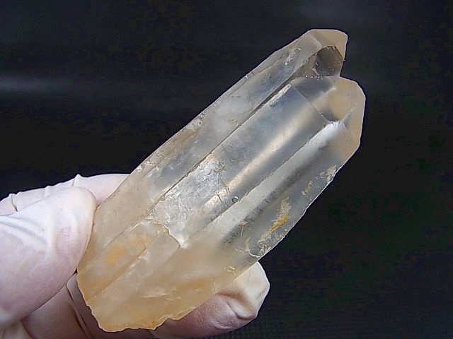 画像: マダガスカル産天然ライトシトリンカラー水晶（タントリックツイン） 72.3g