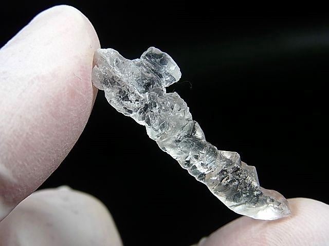 画像: マダガスカル産グロースインターフェレンスＤＴ蝕像水晶 2.0g