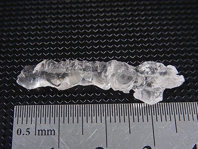 画像: マダガスカル産グロースインターフェレンスＤＴ蝕像水晶 2.0g