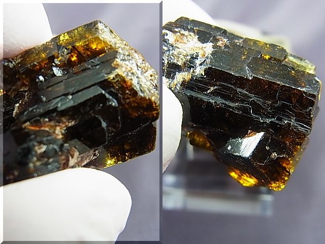 画像: ネパール・ジャジャルコット産ドラバイトトルマリン柱状結晶原石（両錐/連晶） 108.2カラット