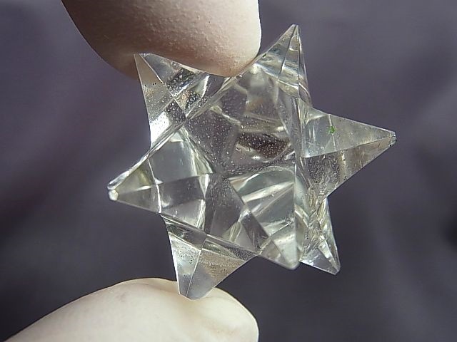 画像2: ガネーシュヒマール・ティプリン産水晶使用マカバスター水晶（六芒星/五芒星十二面体） 13.3g