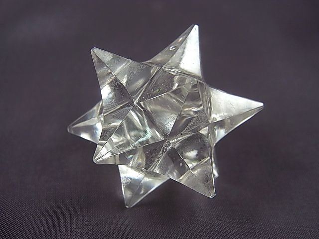 画像: ガネーシュヒマール・ティプリン産水晶使用マカバスター水晶（六芒星/五芒星十二面体） 13.3g