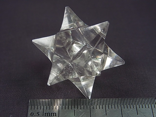画像: ガネーシュヒマール・ティプリン産水晶使用マカバスター水晶（六芒星/五芒星十二面体） 13.3g