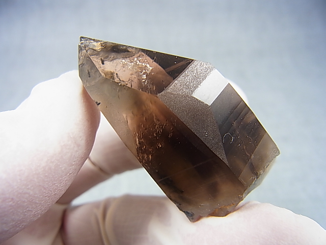 画像1: マラウイ・ムランジェ産クリアスモーキー水晶（エジリン入り） 23.3g