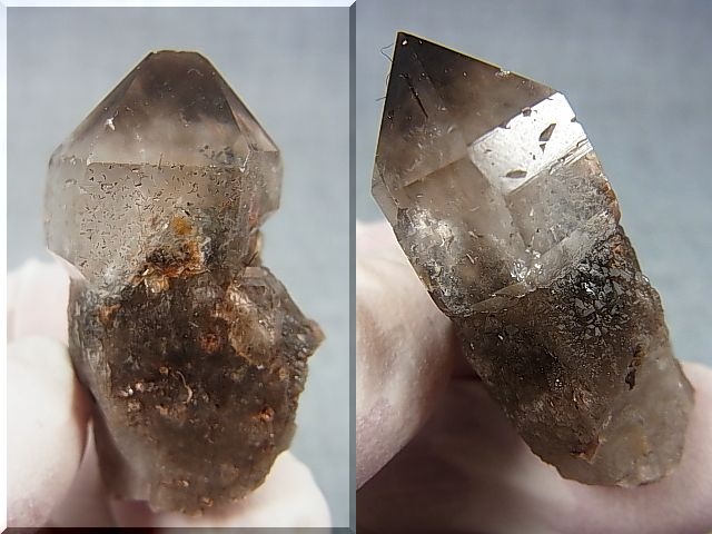 画像: マラウイ・ムランジェ産クリアスモーキー水晶（セプター） 19.1g