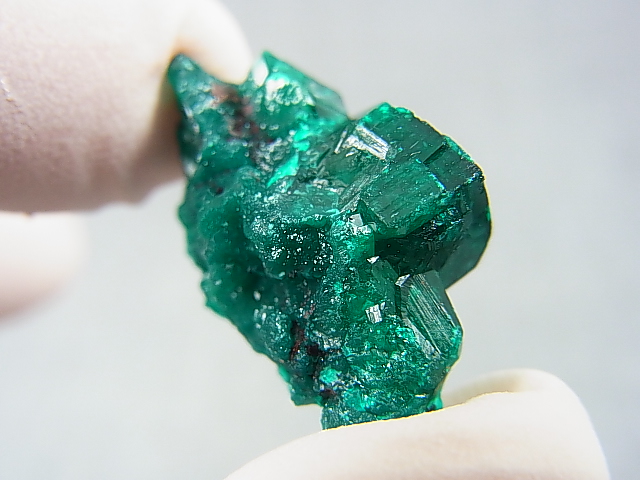 画像: コンゴ産ダイオプテーズ原石（大粒結晶） 4.4g