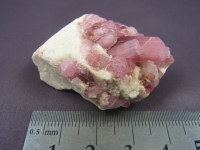 画像: ミャンマー産ピンクトルマリン結晶クラスター 34.0g