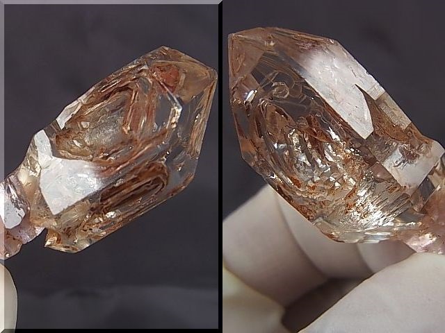 画像: ジンバブエ・チブク鉱山産エレスチャルセプター水晶（ゴールデンヒーラー） 18.1g
