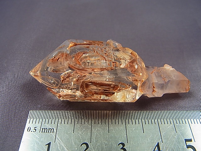 画像: ジンバブエ・チブク鉱山産エレスチャルセプター水晶（ゴールデンヒーラー） 18.1g