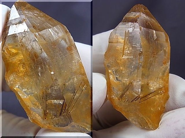画像: ガネーシュヒマール・ラパ産アンフィボールインクルージョン水晶（ゴールデンヒーラー） 29.0g