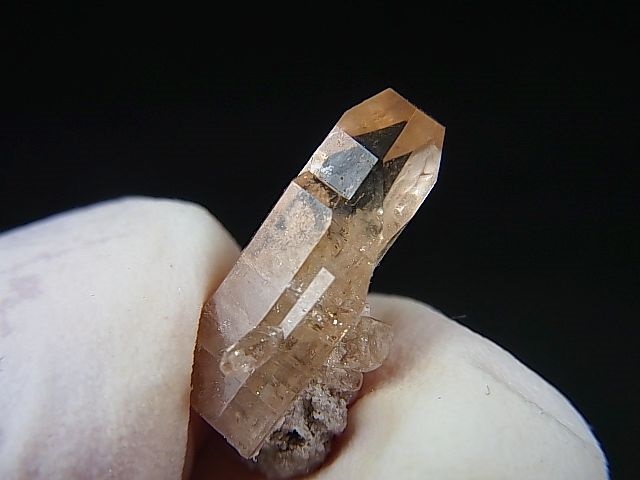 画像: メキシコ産レッドトパーズ原石 1.3g