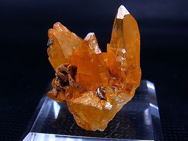 画像: ガネーシュヒマール・ヒンドゥン産ゴールデンヒーラー水晶クラスター（オーラ被膜付き） 18.3g