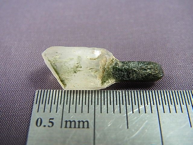 画像: ガネーシュヒマール・リー産クローライト/インターフェレンス/セプター水晶 1.0g