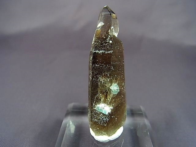 画像1: ベトナム・タインホア産アクアマリン付きスモーキー水晶 11.7g