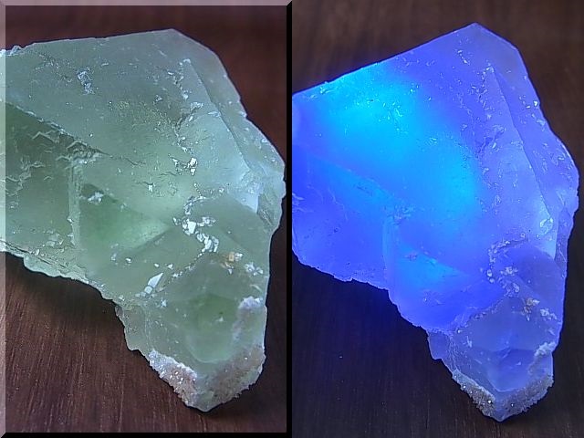 画像: ベトナム産八面体ライトグリーンフローライト原石 133.2g