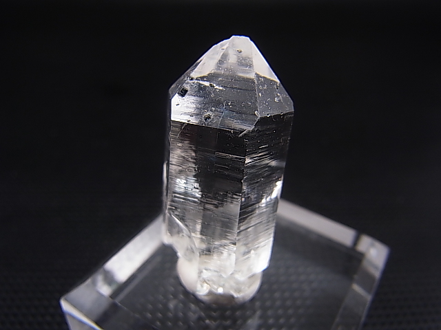 画像1: インド・マニハール産ウォータークリア水晶（ブルッカイト着き） 9.7g
