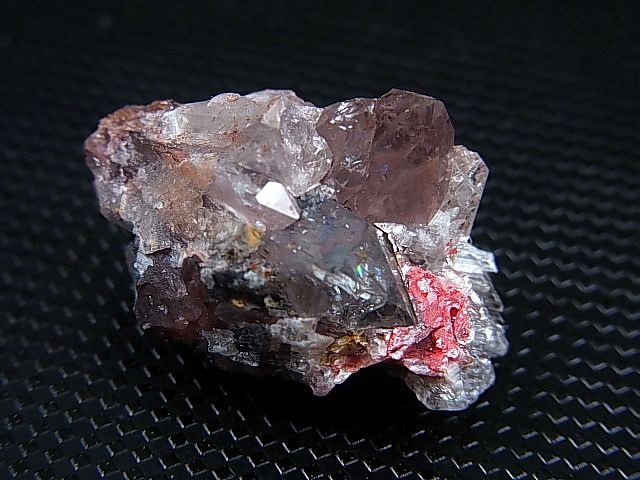 画像: スペイン・カンタブリア州産シナバー/水晶原石 8.2g