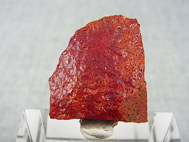 画像: 飯盛ラボストーン（IL-stone）「超レア：シラー入りアースカラー（紅葉石）」ガラス原石（片面研磨） 21.8カラット