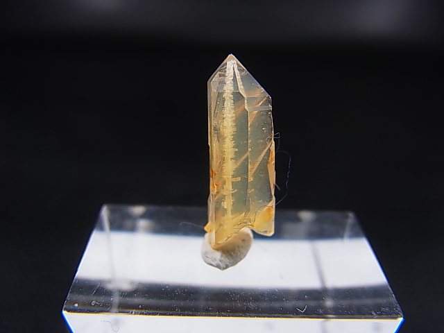 画像1: 五代松鉱山産トラピチェ・レモン水晶 0.7g