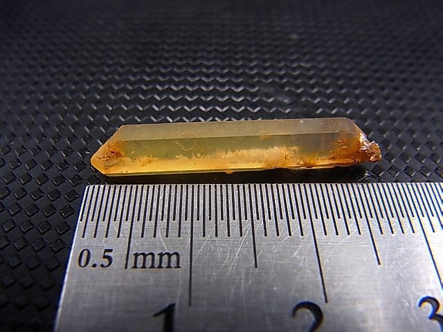画像: 五代松鉱山産トラピチェ・レモン水晶 0.9g
