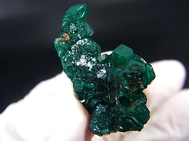 画像: コンゴ産ダイオプテーズ原石（大粒結晶） 4.5g