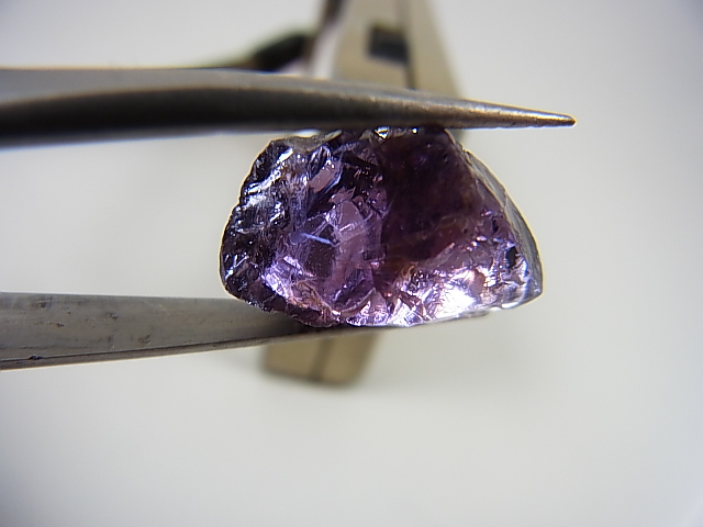画像: ベトナムLuc Yen産パープルスピネル結晶（ソーティングメモ付き） 12.3カラット