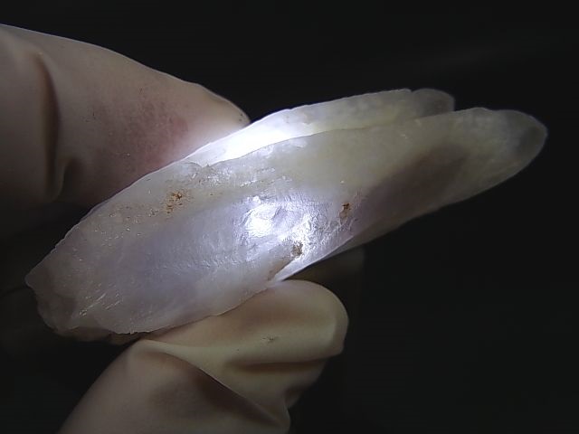 画像: 福島県南会津郡産紫水晶(アメジスト)ダブルポイント 16.9g