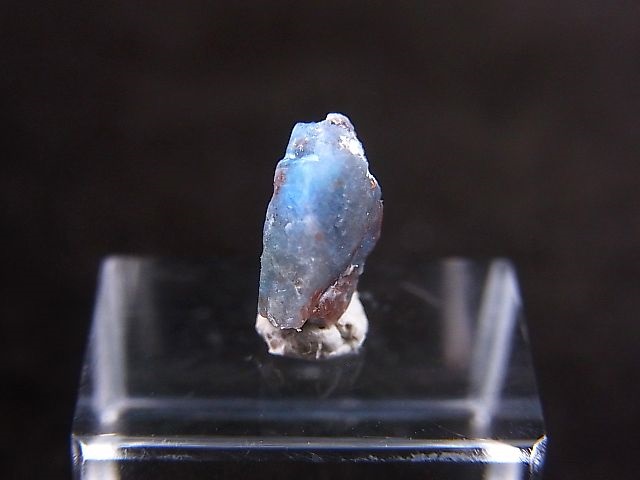 画像: 南アフリカ・メッシーナ鉱山産パパゴアイト入り水晶原石 0.3g
