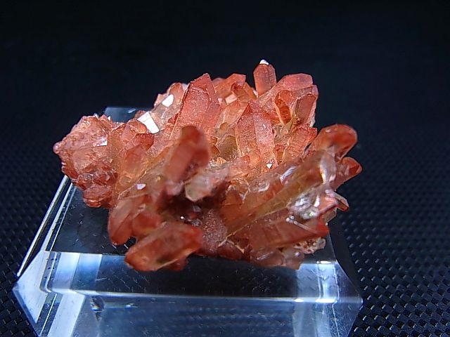 画像: スウェーデン産ヘマタイト（タンジェリン）水晶クラスター 13.2g