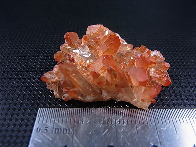 画像: スウェーデン産ヘマタイト（タンジェリン）水晶クラスター 13.2g
