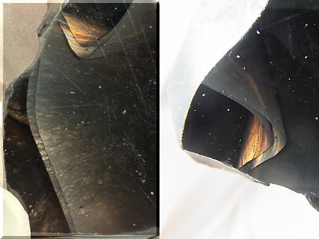 画像: オレゴン・ファイヤーオブシディアン研磨原石 32.6g