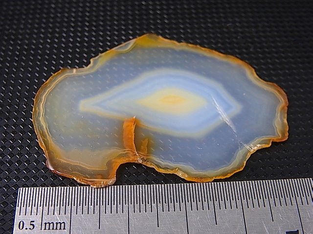画像: ブラジル産イリスアゲートスライス 5.0g