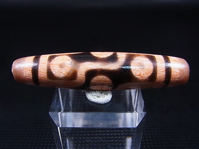 画像1: 「九眼」現代天珠 直径約12.5×59mm