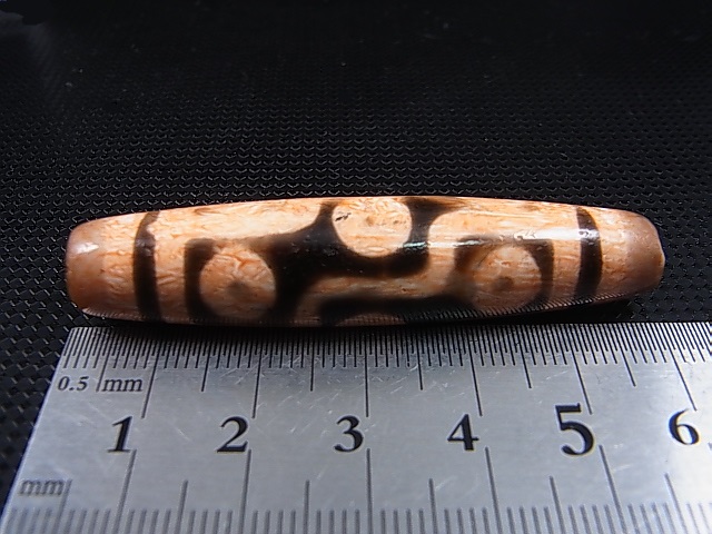 画像: 「九眼」現代天珠 直径約12.5×59mm