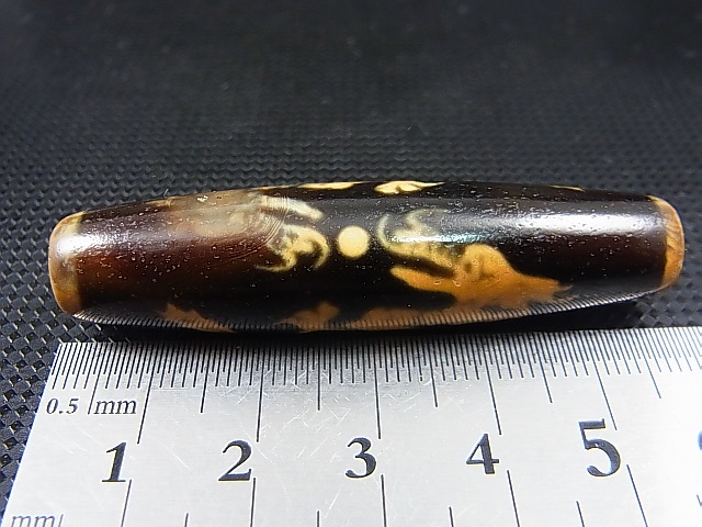 画像: 「宝珠双龍神」現代天珠 直径約13.5×57.5mm