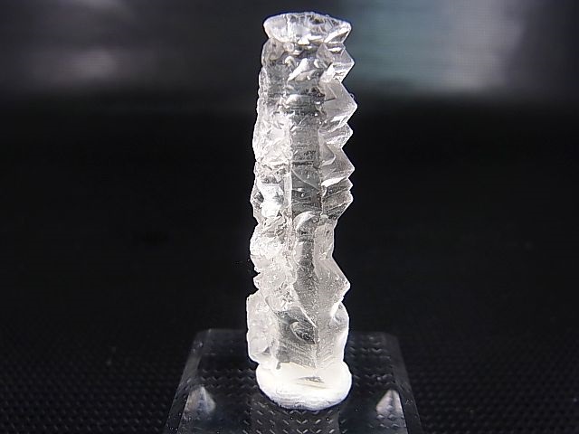画像1: マダガスカル産グロースインターフェレンスＤＴ蝕像水晶 4.9g