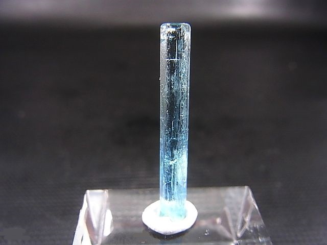 画像1: ジェムグレード宝石需要品質：ベトナム産アクアマリン柱状結晶原石 3.8カラット