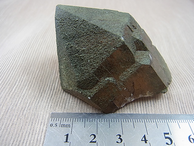 画像: スイス・アルプス（ガレンシュトック）スモーキークオーツ（クローライト付き） 124.6g