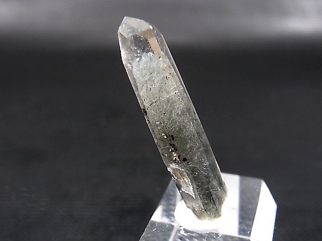 画像: ノルウェー産水晶ポイント（アクチノライト/ヘマタイト入り） 2.7g