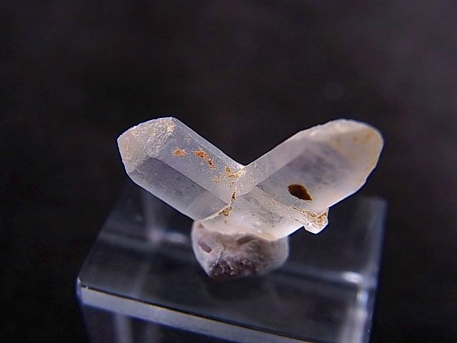 画像: マダガスカル産ジャパニーズツイン（日本式双晶水晶/エレスチャル） 0.5g