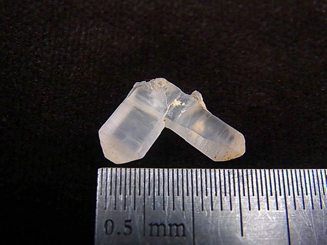 画像: マダガスカル産ジャパニーズツイン（日本式双晶水晶/エレスチャル） 0.5g