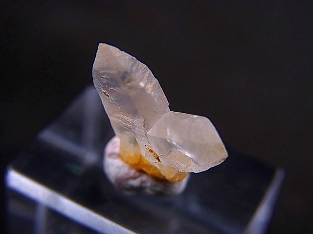 画像: マダガスカル産ジャパニーズツイン（日本式双晶水晶/エレスチャル） 0.5g