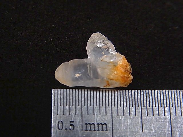 画像: マダガスカル産ジャパニーズツイン（日本式双晶水晶/エレスチャル） 0.5g