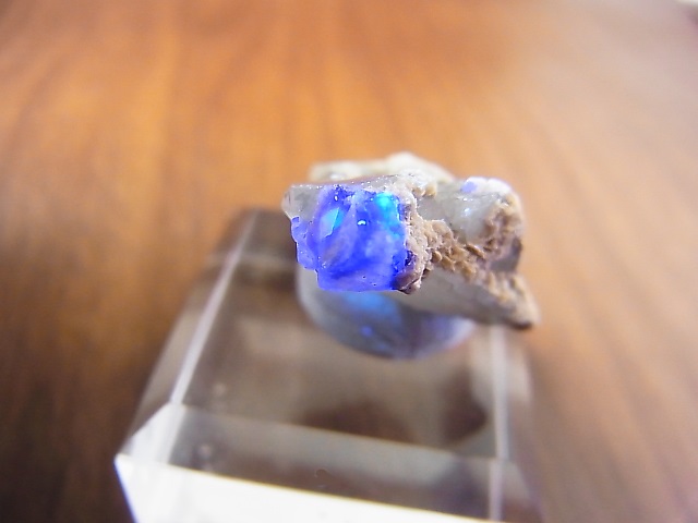 画像: ドイツ・ザクセン州産フローライトon水晶(シデライト/パイライト共生) 4.1g